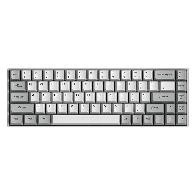 BÀN PHÍM CƠ AKKO 3068 SILENT BLUETOOTH 5.0 LED TRẮNG