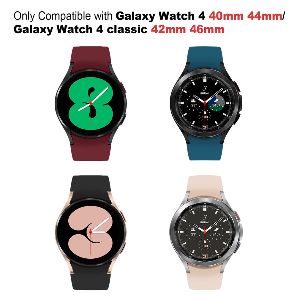 Dây Đeo Thể Thao Silicone Cho Đồng Hồ Thông Minh Samsung Galaxy Watch 4 40mm 44mm Galaxy Watch 4 Classic 42mm 46mm