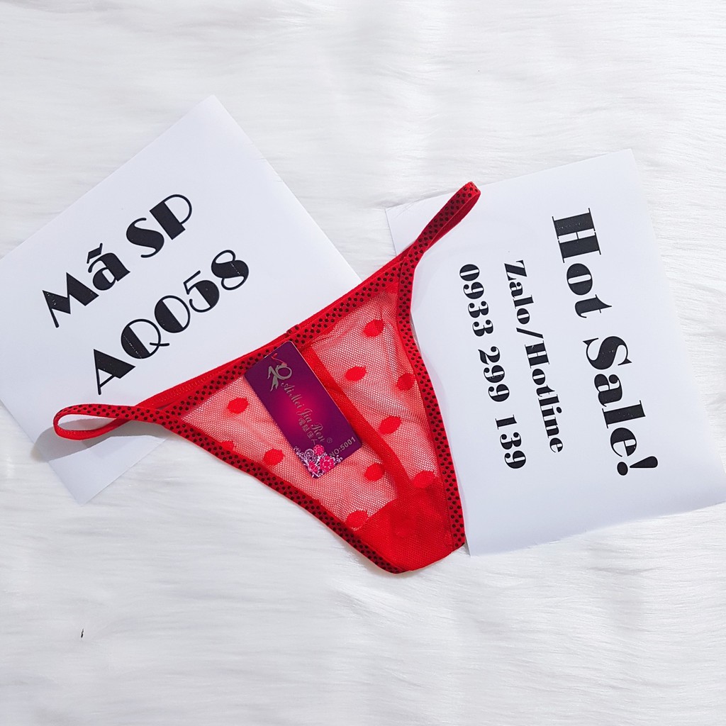 Quần lót lọt khe chấm bi - quần lót nữ sexy AQ058 | BigBuy360 - bigbuy360.vn