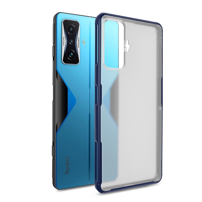 Ốp Điện Thoại PC + TPU Nhám Trong Suốt Chống Sốc Cho Redmi K50 Gaming Edition POCO F4 GT
