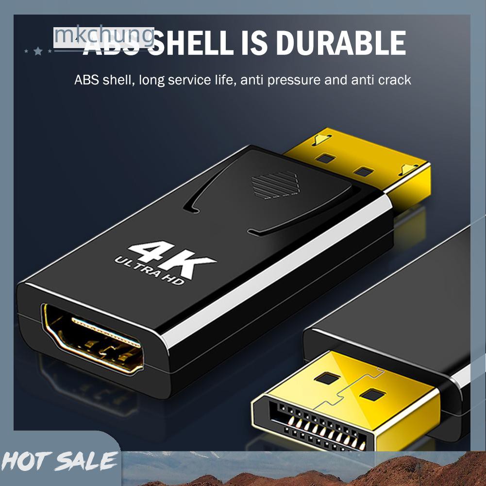 Đầu Chuyển Đổi Từ Cổng Dp Sang Hdmi 4k