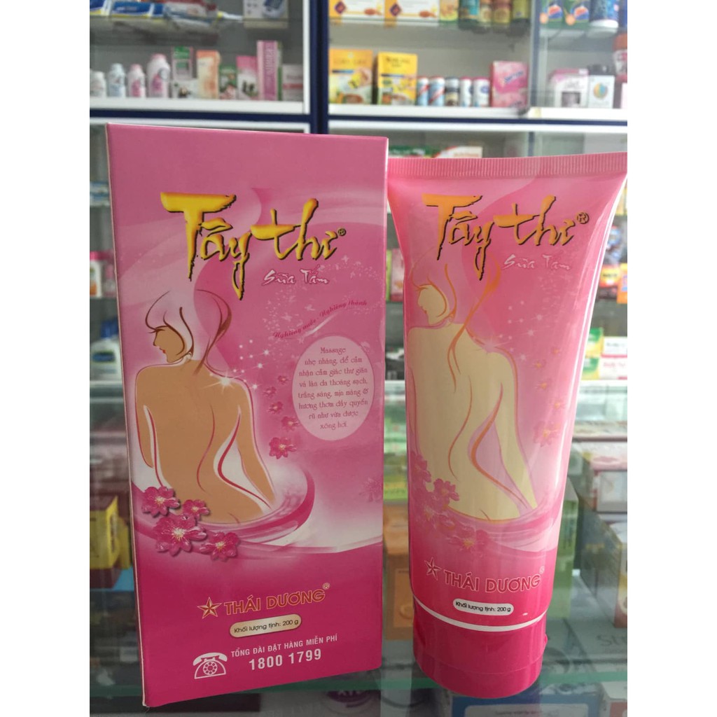 Sữa tắm Tây Thi giảm viêm ngứa, mụn nóng