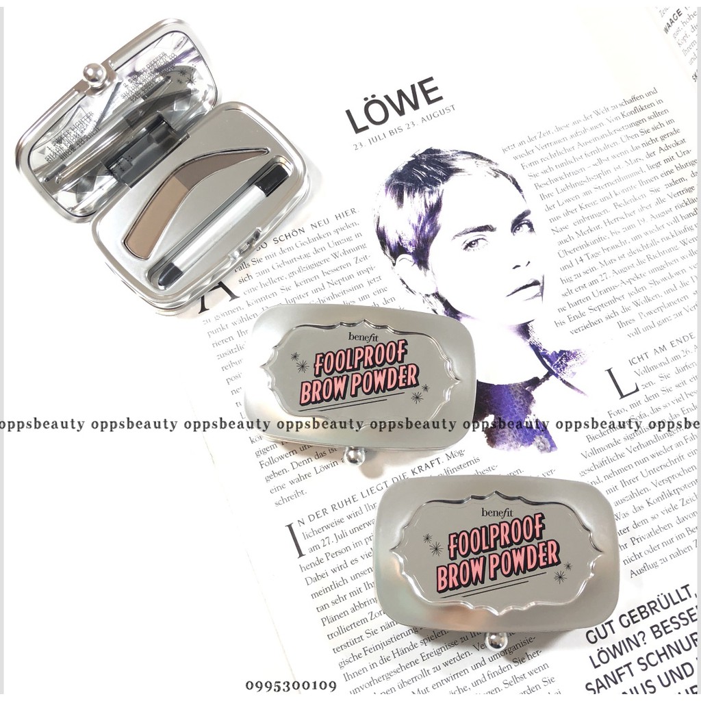 Bột kẻ lông mày BENEFIT Foolproof Brow Powder