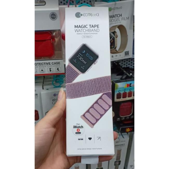 Dây vải Magic Tape Apple Watch 38mmm/40mm/44mm chính hãng Cottecci