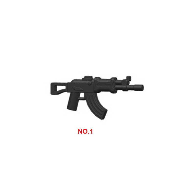 Đồ chơi lắp ráp swat army, mô hình lắp ghép quân sự - Combo 10 súng giống nhau