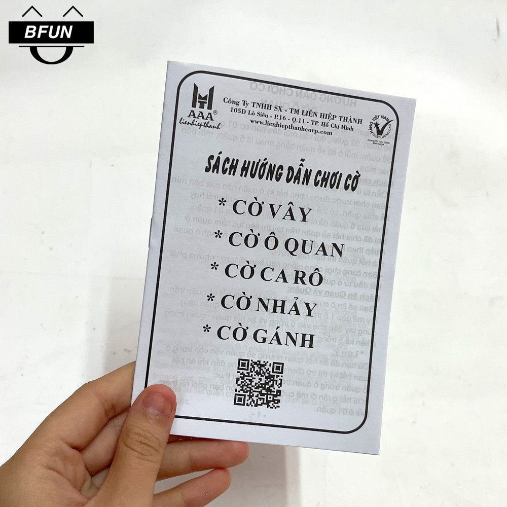 ✸✗﹍Bộ Cờ Ô Quan 6 Trong 1 LIÊN HIỆP THÀNH - Gồm 6 Bộ Cờ : Cờ Ô Quan - Cờ Ca Rô - Cờ Cá Ngựa - Cờ Nhảy - Cờ Gánh - Cờ Vây