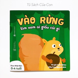 Sách - Ehon Nhật Bản vào rừng tìm xem ai giấu cái gì