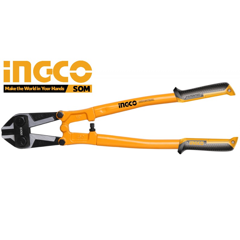 INGCO Kìm cộng lực kềm cắt sắt 14inch Bolt Cutter HBC0814