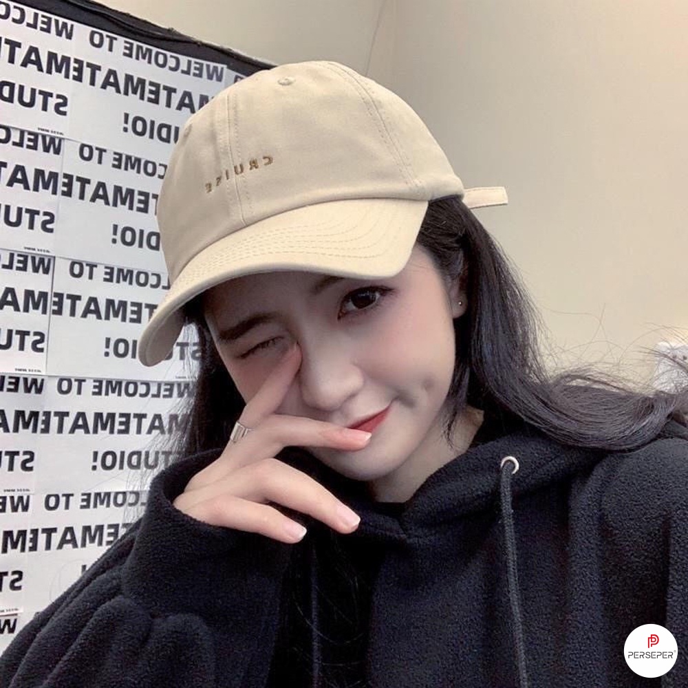 Mũ lưỡi trai nam nữ nhiều họa tiết thêu chữ, nón lưỡi trai phong cách cá tính form Unisex nam nữ - Ekiu Shop