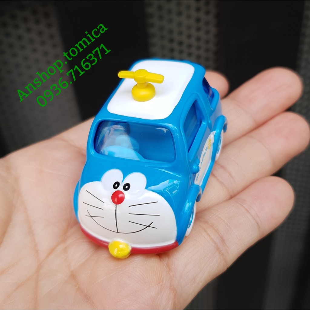 Mô hình xe hoạt hình  chú mèo máy Doremon tomica Nhật Bản