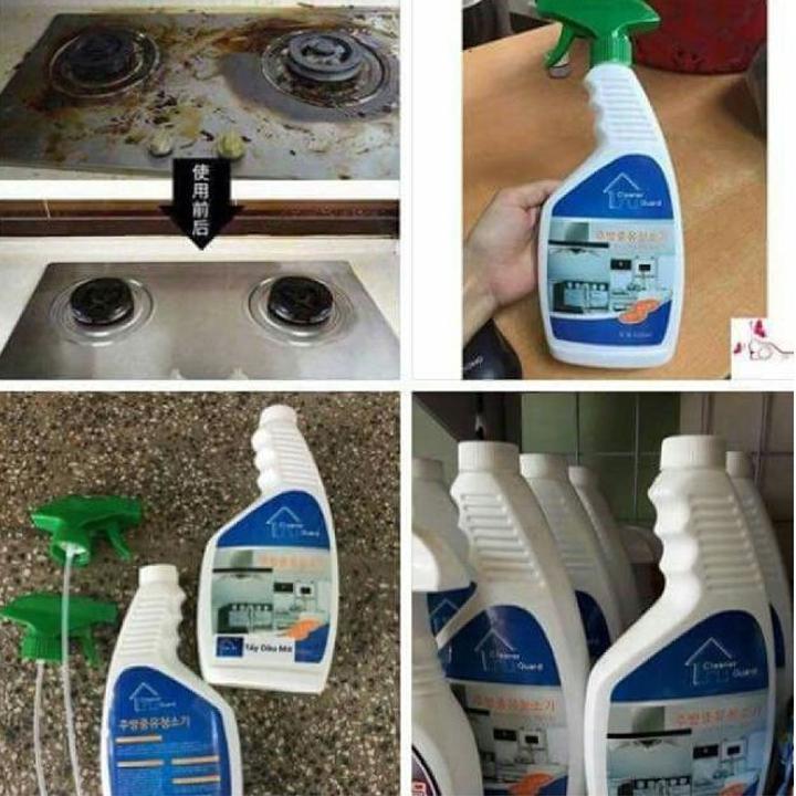 Chai xịt vệ sinh bếp Hàn Quốc, vệ sinh nhà bếp, tẩy dầu mỡ 500ml