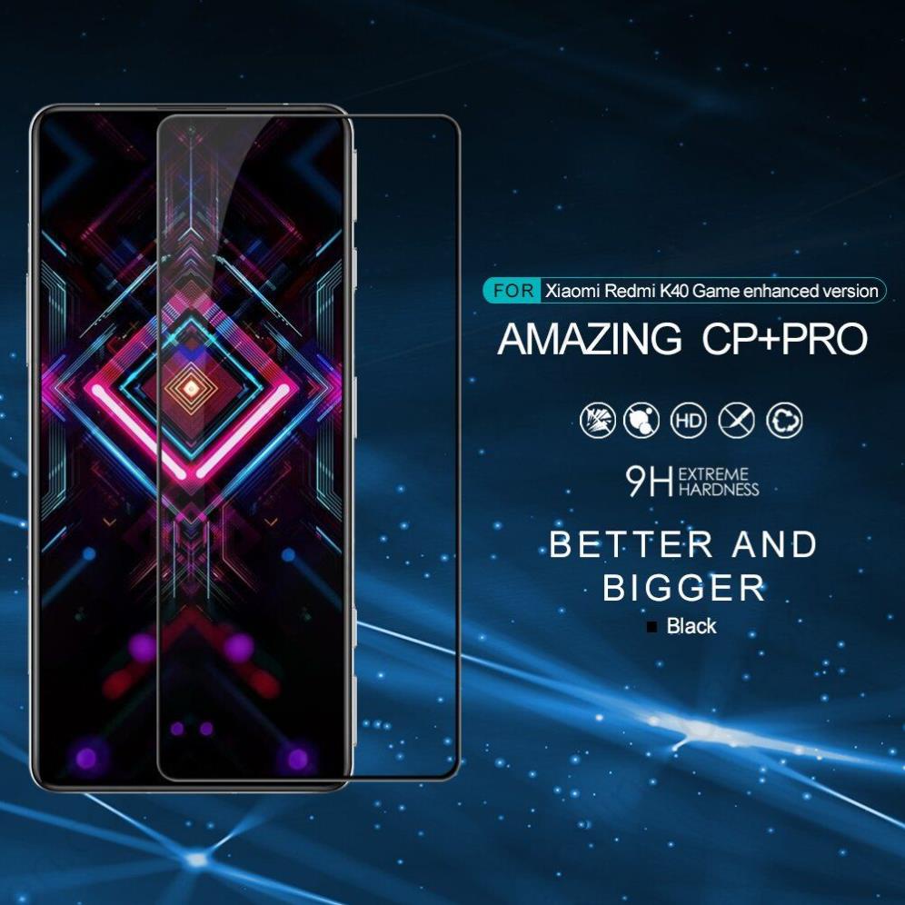 Kính cường lực Xiaomi Redmi K40 Gaming full màn hình, full keo