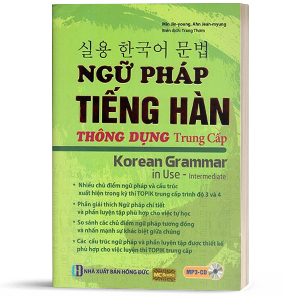 Sách - Ngữ Pháp Tiếng Hàn Thông Dụng Trung Cấp - Korean Grammar In Use Intermediate