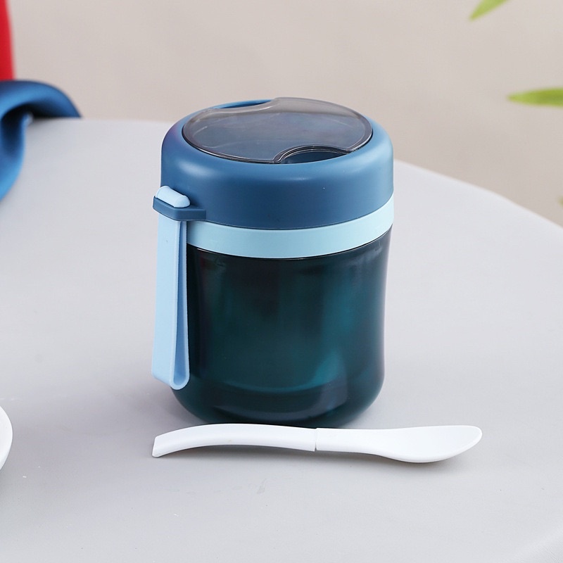 Bình ủ cháo đựng canh TEDEMEI inox 304 dùng cho văn phòng,em bé và các mẹ giữ nhiệt cực lâu tặng kèm muỗng