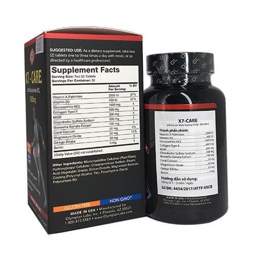 X7 CARE- Tăng Cường Sức Khỏe Xương Khớp | BigBuy360 - bigbuy360.vn