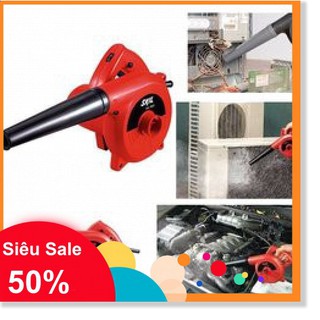 Máy thổi bụi cầm tay - máy bơm điện bể bơi, phao 2 chiều mini