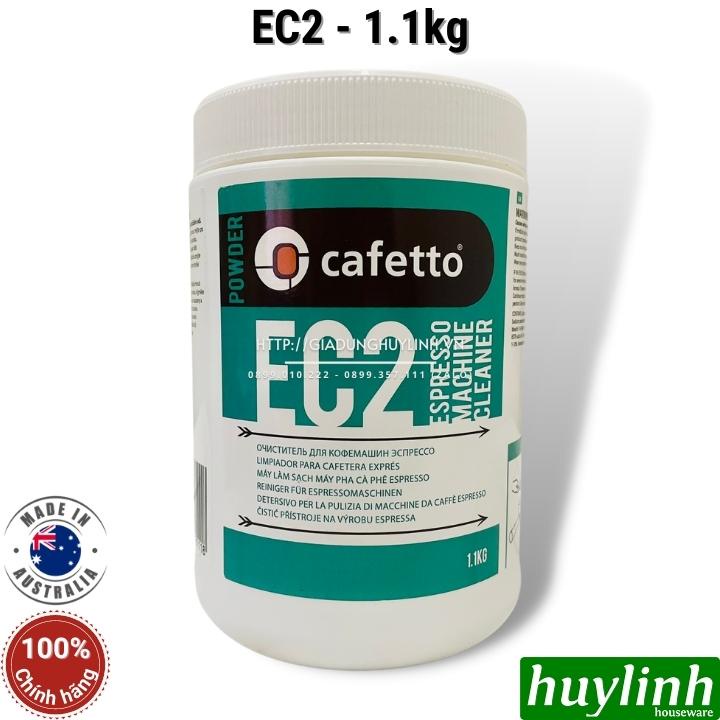 Hộp thuốc bột vệ sinh máy pha cà phê Cafetto EC2 - Made Úc