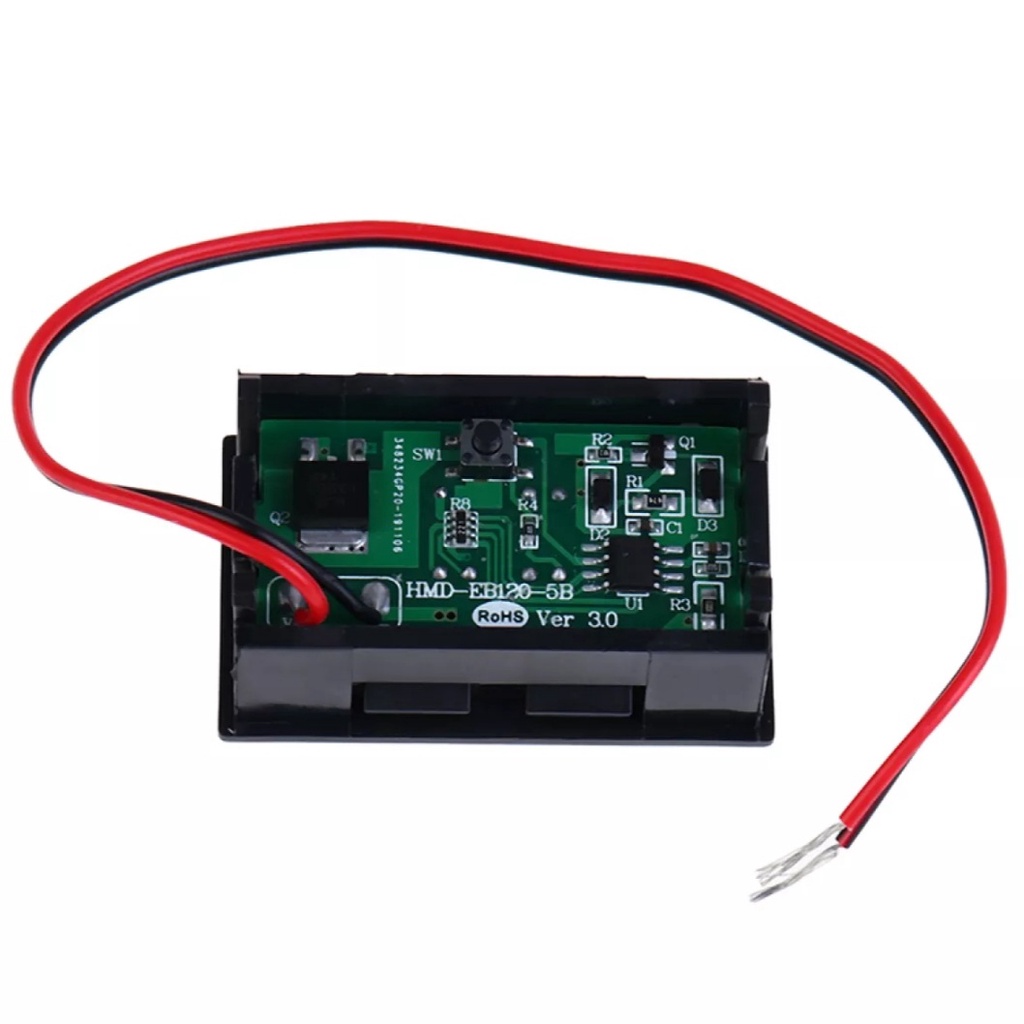Đồng hồ Led đo dung lượng bình acquy. Đồng hồ báo dung lượng bình acquy 12v - 24v tự động