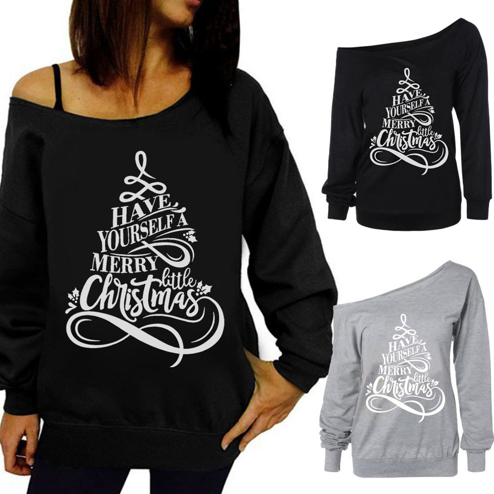 Áo Sweatshirt Tay Dài In Chữ