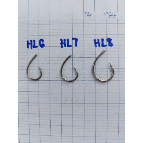 LƯỠI CÂU CẮM ẾCH CÁ LÓC HL 8 INOX
