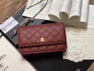 Túi woc katun da hạt Da thật  Size 19