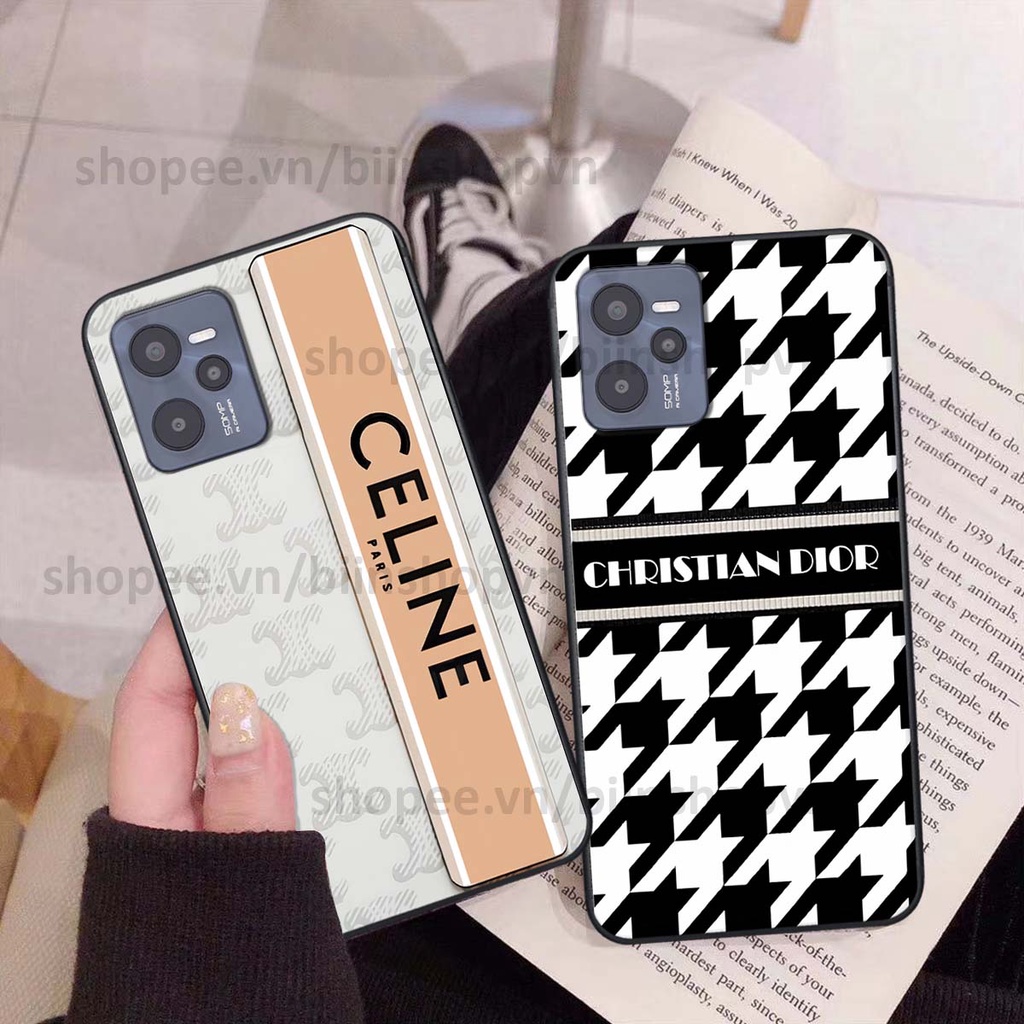 Ốp Realme C35 in hình các thương hiệu nổi tiếng siêu đẹp, thời trang cá tính