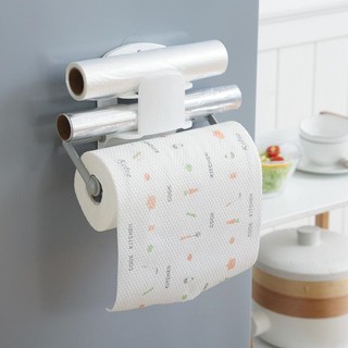 (siêu sale) Cuộn giấy lau nhà bếp đa năng 220 tờ màu trắng