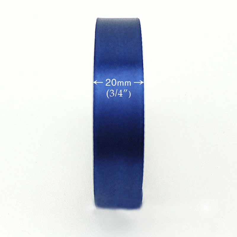 Cuộn dây ruy băng 3/4&quot; 20mm 25yard dùng để trang trí nhà cửa thủ công cho dịp tiệc tùng/đám cưới/lễ hội