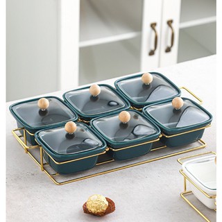 Khay Mứt Tết , Bánh Kẹo Gốm Sứ Ceramic