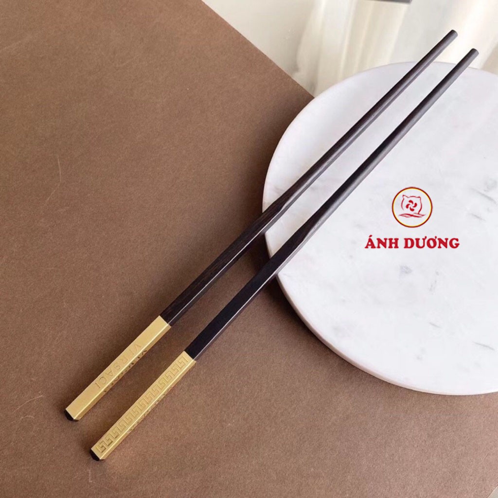 Bộ 10 đôi Đũa khảm Versace cao cấp sang trọng
