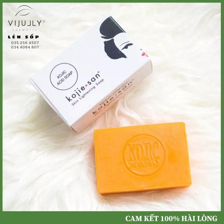 Cục Xà Bông Soap Kojie San Đánh Bay Mụn Lưng Và An Toàn Cho Da