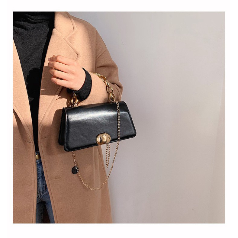 Túi xách nữ đeo chéo da trơn khóa tròn thời trang thanh lịch siêu xinh TX28 túi đeo vai Chip Xinh Bag | BigBuy360 - bigbuy360.vn