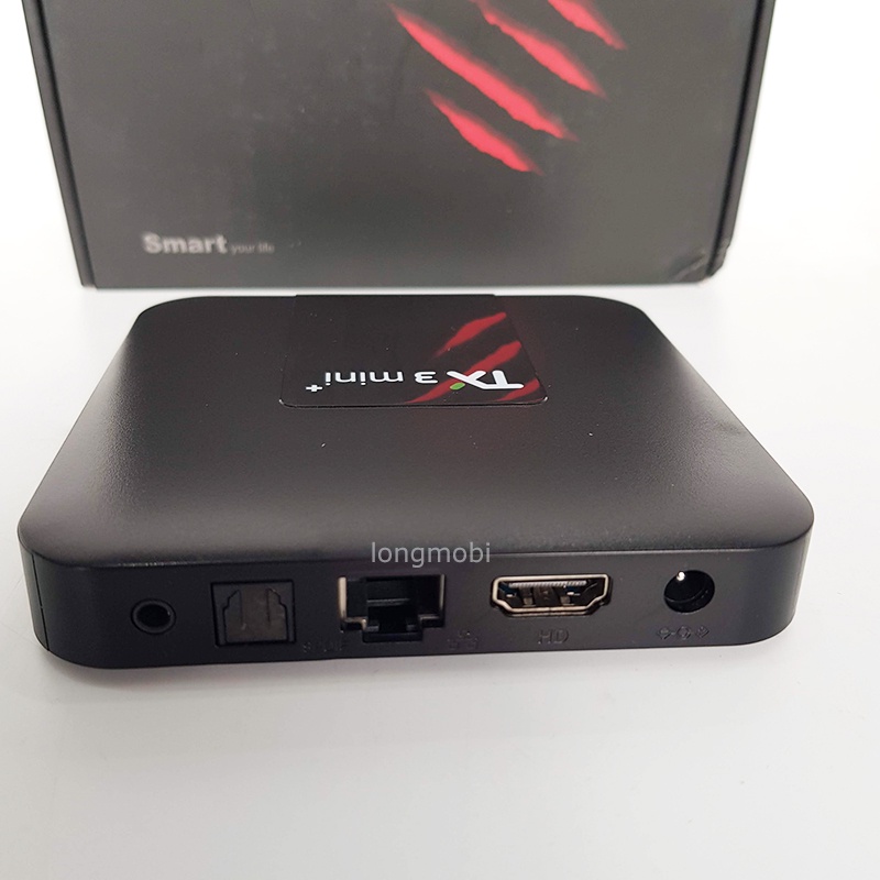 TX3 Mini Plus 2023 Tv Box Xem Truyền Hình Ổn Định S905W2 Ram 4GB Cài Sẵn Ứng Dụng