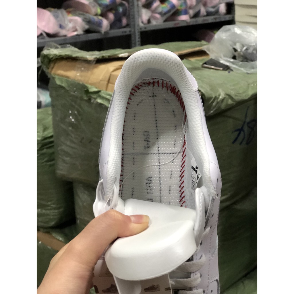 Giày 𝐍𝐈𝐊𝐄 𝐀𝐈𝐑 𝐅𝐎𝐑𝐂𝐄 trắng full thấp , giày Sneaker AF1 Full Trắng thấp Cao Cấp Full Size Nam Nữ Full Box Full Bill