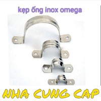 Đai treo ống inox, cùm ôm ống, đai ốp ống