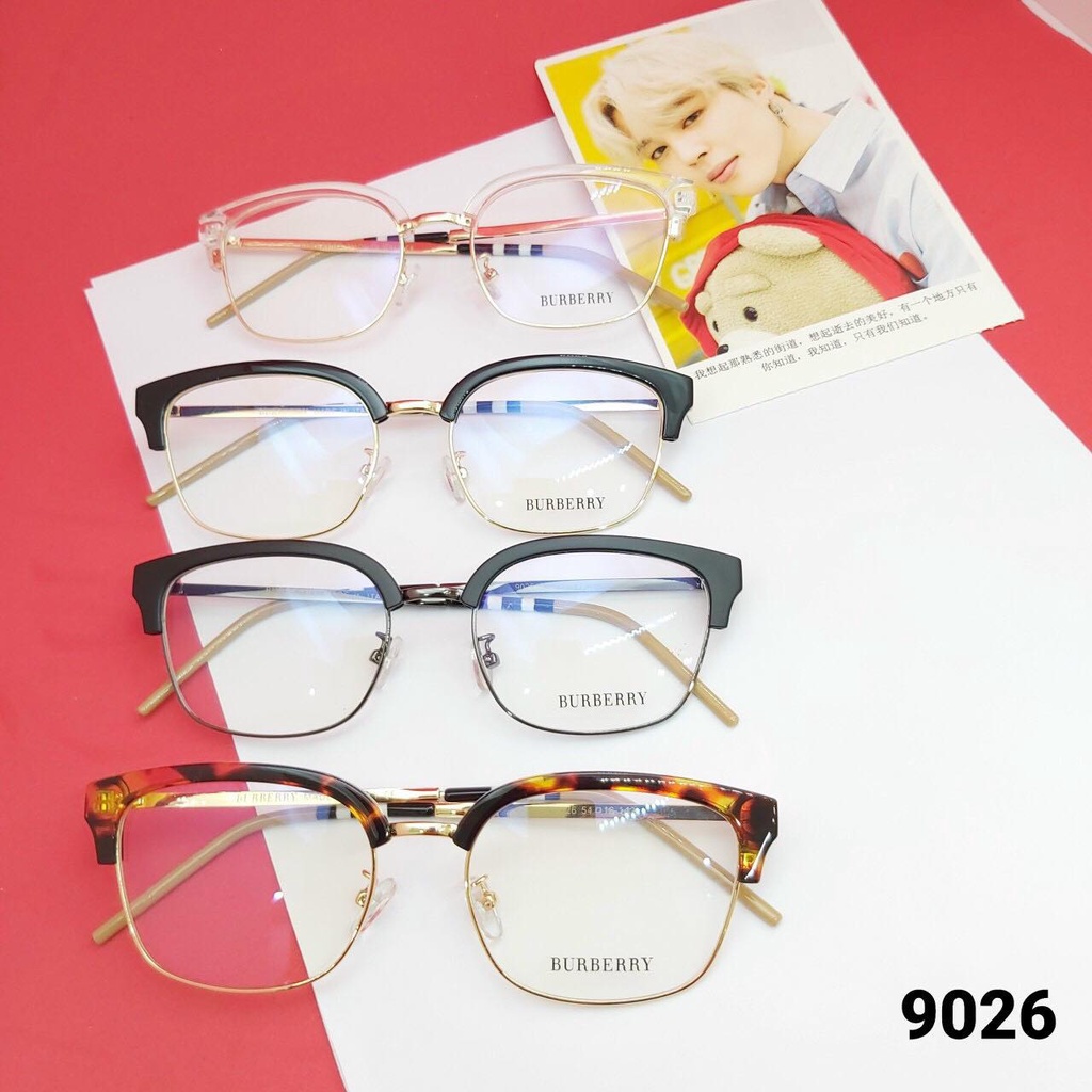 Gọng kính mắt thời trang nam nữ TAMANHEYEWEAR cắt vành mẫu mới BBR-9026 đủ màu