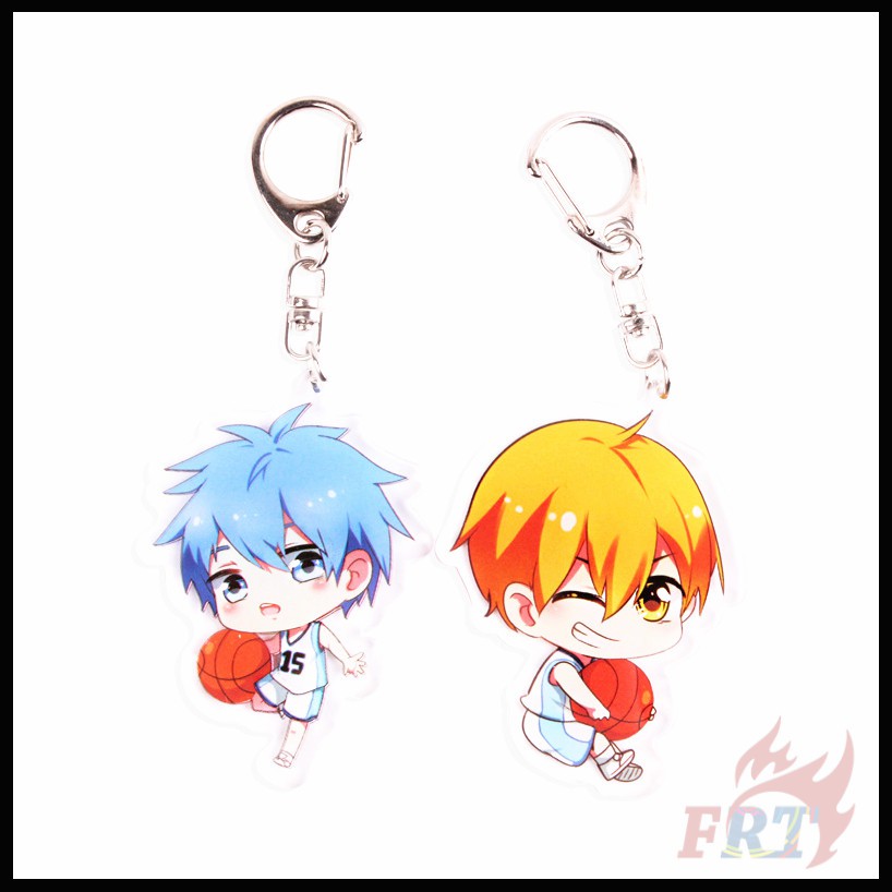 ❀  Kuroko no Basket Móc khóa ❀ 1Pc Anime Character Acrylic Double-Sided Printed Keyrings Pendant Gifts