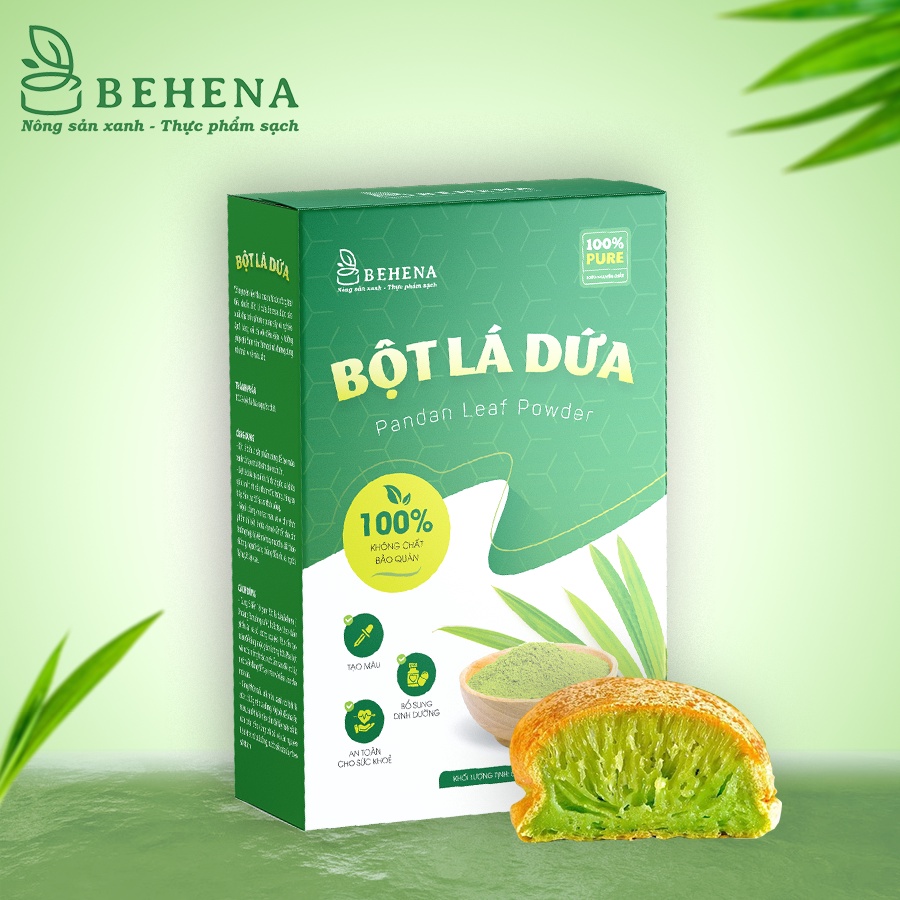 Bột nguyên chất Behena - Tạo màu thực phẩm, làm bánh hộp 50g