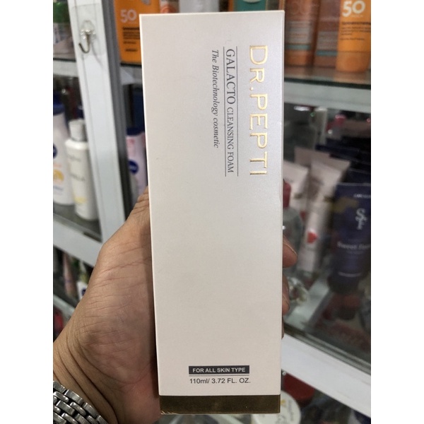 SỮA RỬA MẶT DR PEPTI SẠCH BONG TRẮNG BÓNG MỀM MỊN 110ml