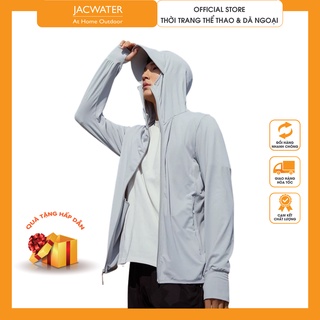 Áo chống nắng nam 2 lớp có lưỡi chai tháo rời dày dặn cản tia UV JACWATER V400