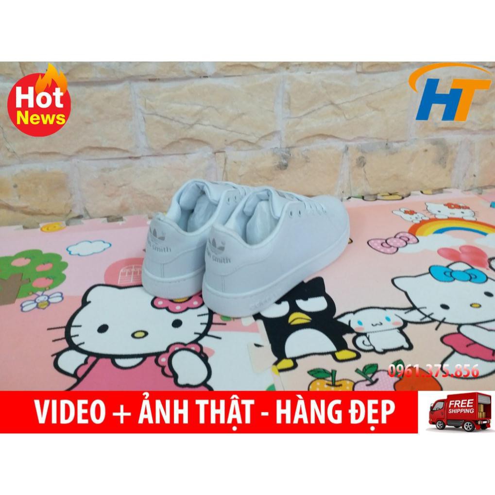 Giày Thể thao stan smith trắng | Full box nhé | < . . * Du ri