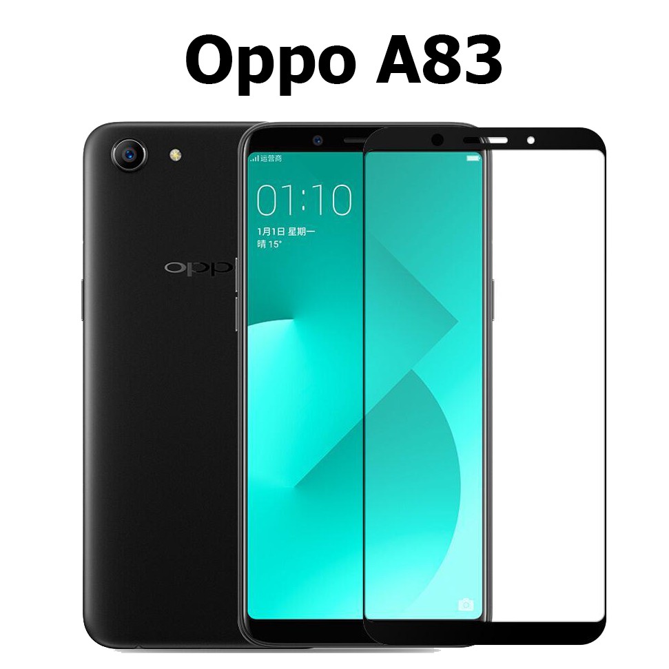 Kính cường lực full màn hình 5D Oppo A83