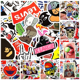 [SET C] Sticker dán, cắt sẵn, chống thấm nước hypebeast, graffiti - dán ván trượt, mũ nón bảo hiểm, laptop, điện thoại