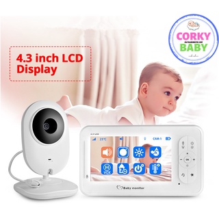 Máy báo khóc Corky Baby MBK601 – 4.3inh – Bản nâng cấp đáng giá 2021