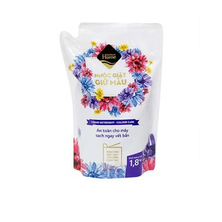Nước giặt VinMart Home giữ màu/ hương hoa cho máy giặt cửa trên và giặt tay túi 1.8kg