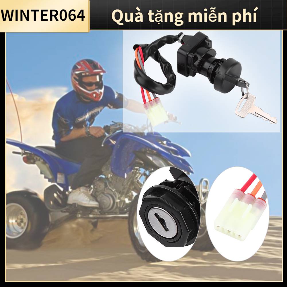 Công tắc chìa khóa khởi động 5 dây cho hầu hết xe máy 50‑250CC cho Dune Buggy Go Kart ATV