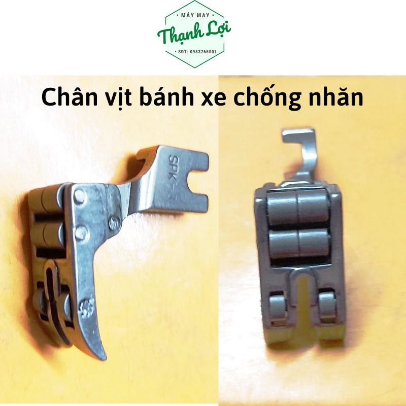Chân Vịt 6 Bánh Xe Chống Nhăn Máy 1 Kim Công Nghiệp