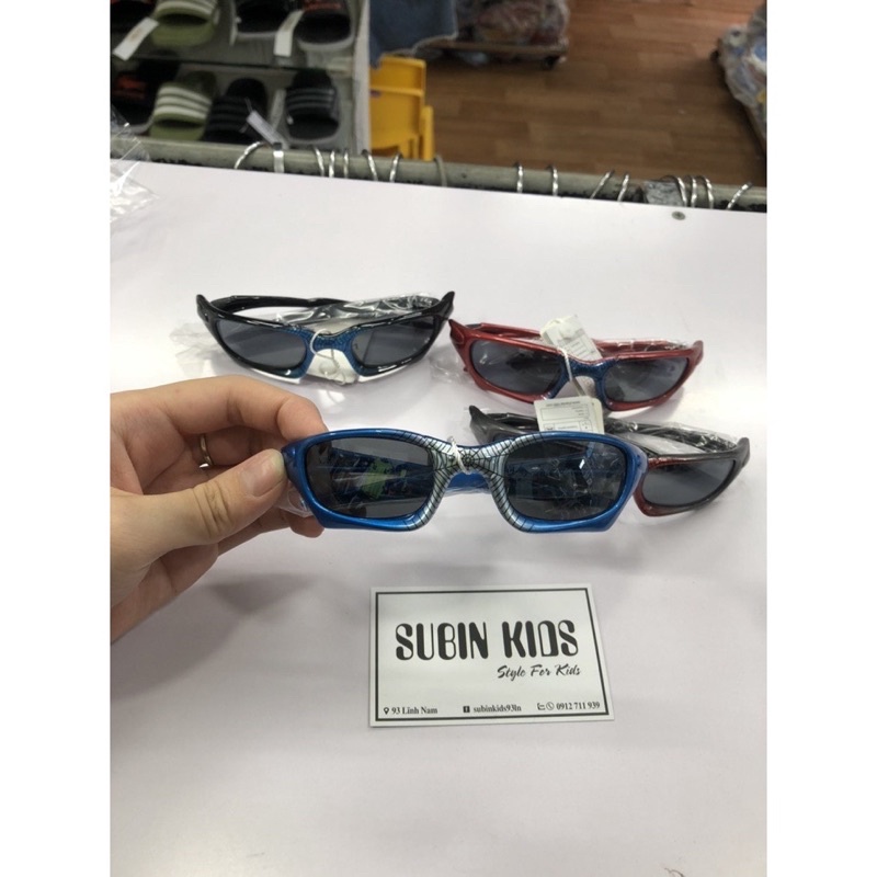 Kính siêu nhân người nhện cho bé SBMK50 Kiếng mắt trẻ em hoạt hình 1 tuổi - 7/8 tuổi  SUBIN KIDS