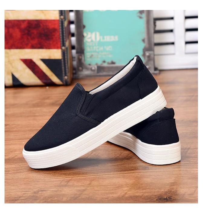 Giày Lười Nữ Trơn Chuẩn Form Tôn Dáng Dành Cho Nữ QAZ94