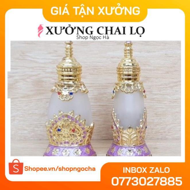 Lọ Chiết Nước Hoa ❤ GIÁ TỐT NHẤT ❤ Lọ Chiết Nước Hoa Dubai 15ml Queen đựng dầu thơm , phụ kiện du lịch